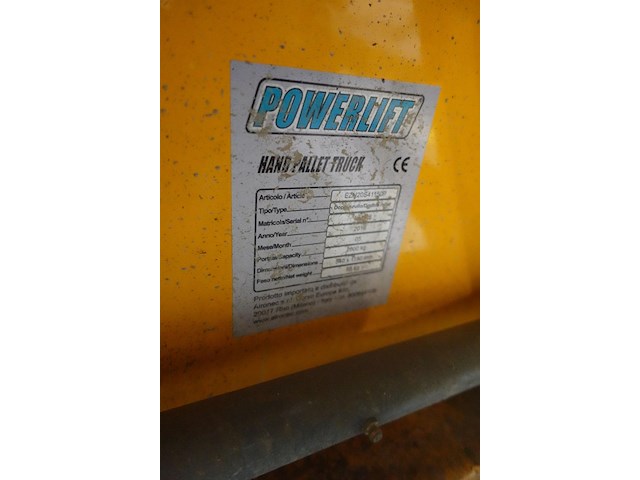 Transpallet powerlift - afbeelding 5 van  6
