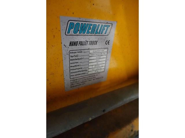 Transpallet powerlift - afbeelding 5 van  6