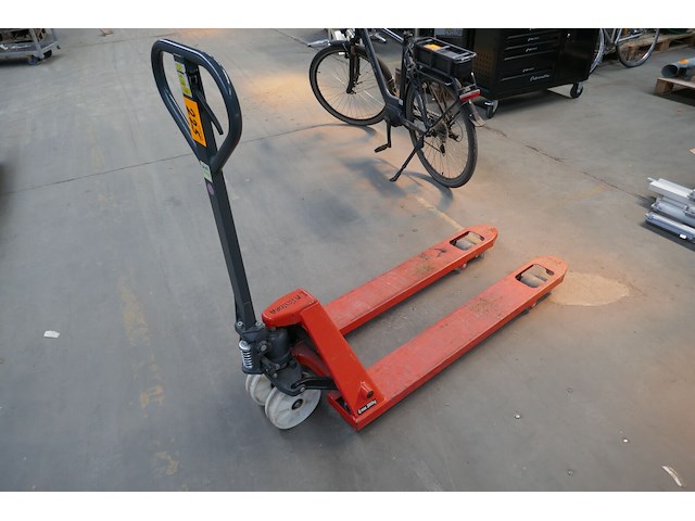 Transpallet rode kleur - afbeelding 1 van  5