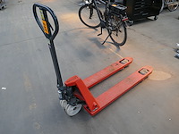 Transpallet rode kleur - afbeelding 1 van  5