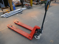 Transpallet rode kleur - afbeelding 2 van  5