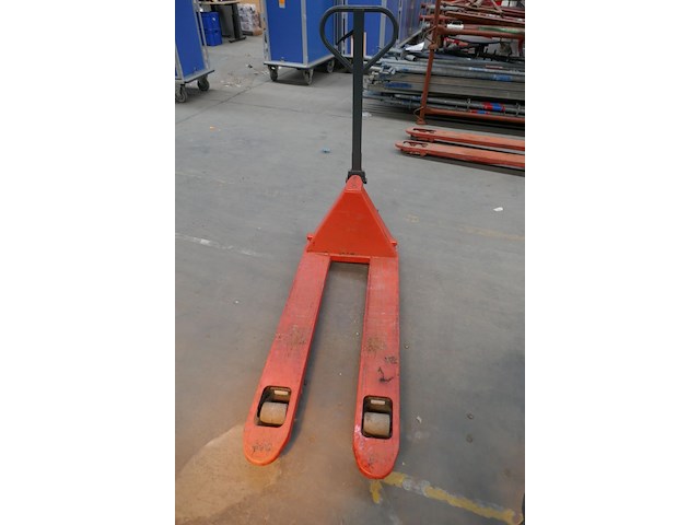 Transpallet rode kleur - afbeelding 3 van  5