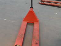 Transpallet rode kleur - afbeelding 3 van  5