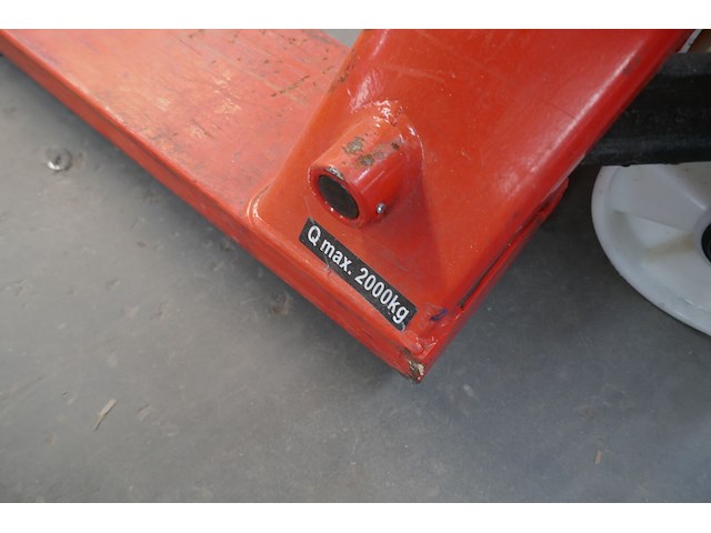 Transpallet rode kleur - afbeelding 5 van  5