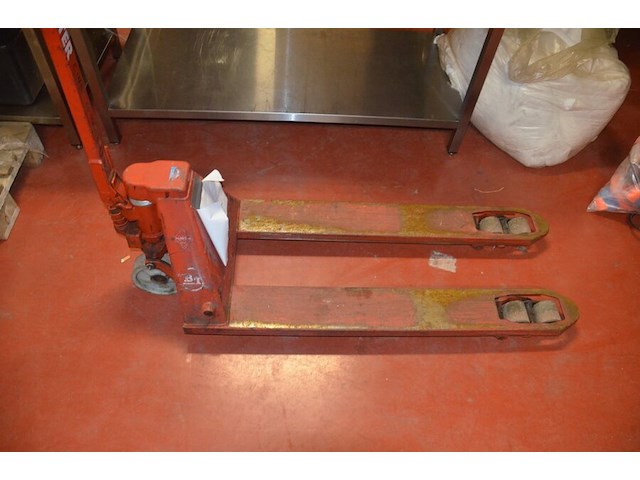 Transpallet rood bt lifter - afbeelding 3 van  5