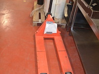 Transpallet rood - afbeelding 2 van  5