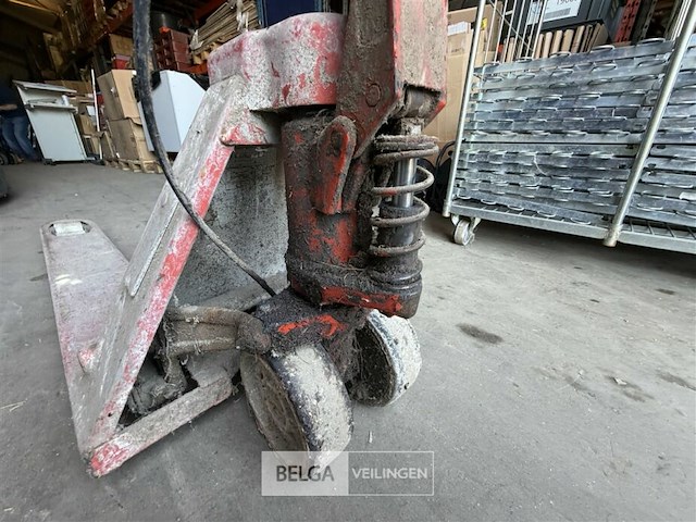 Transpallet rood - afbeelding 3 van  12