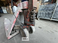 Transpallet rood - afbeelding 3 van  12