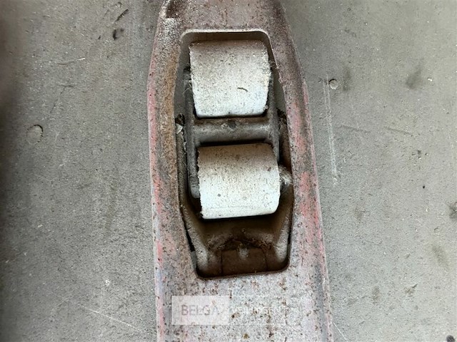 Transpallet rood - afbeelding 7 van  12