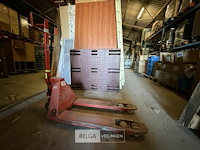 Transpallet rood - afbeelding 4 van  11