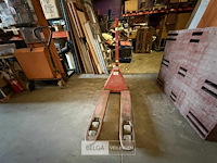 Transpallet rood - afbeelding 6 van  11