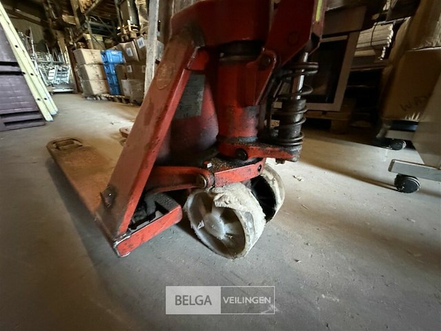 Transpallet rood - afbeelding 11 van  11