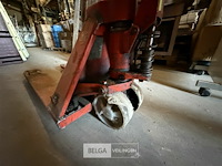 Transpallet rood - afbeelding 11 van  11