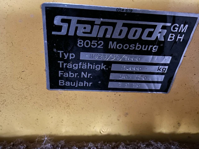 Transpallet steinbock - afbeelding 2 van  3