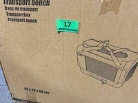 Transport bench 82 x 58 x 58 cm - afbeelding 3 van  3