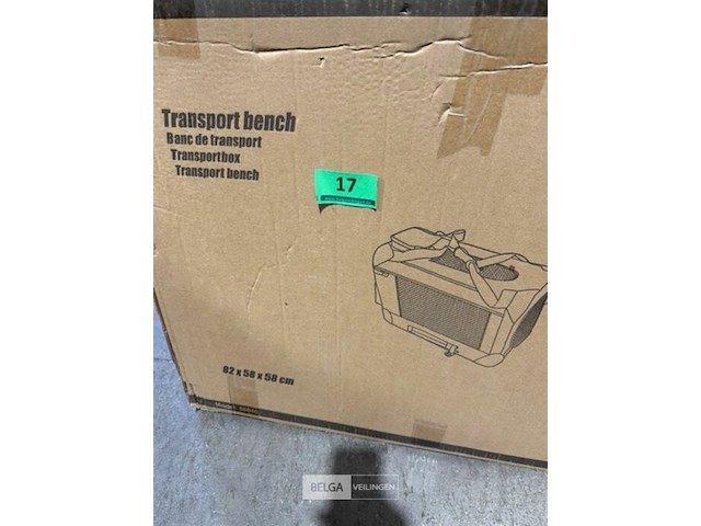 Transport bench 82 x 58 x 58 cm - afbeelding 3 van  3