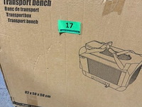 Transport bench 82 x 58 x 58 cm - afbeelding 3 van  3