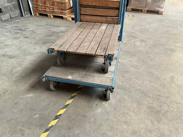 Transport kar magazijn (2x) - afbeelding 2 van  7