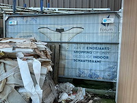 Transportframe heras + 7 herashekkens - afbeelding 1 van  4