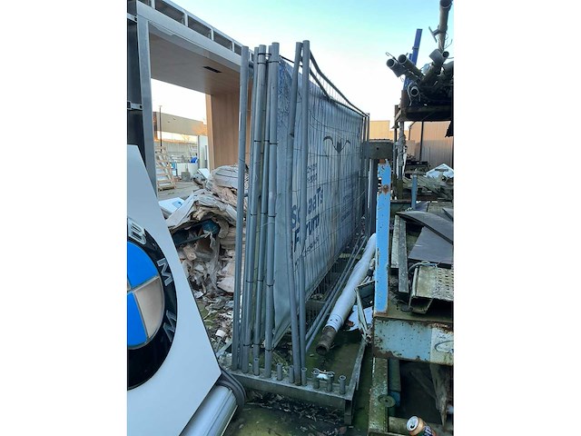 Transportframe heras + 7 herashekkens - afbeelding 3 van  4