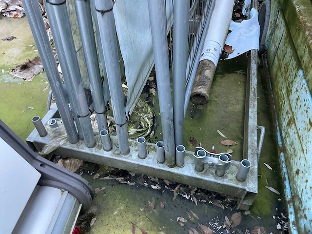 Transportframe heras + 7 herashekkens - afbeelding 4 van  4