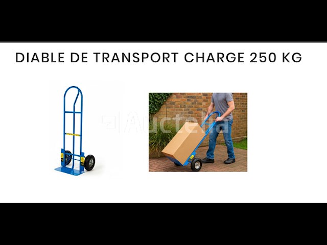 Transporthandwagen 250 kg - afbeelding 1 van  1