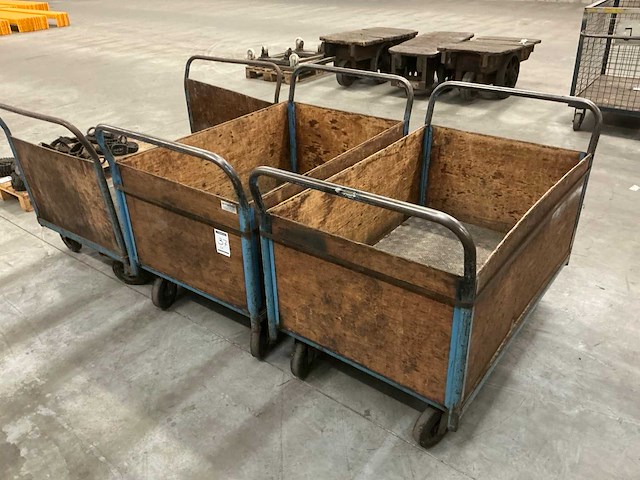 Transportkar (3x) - afbeelding 1 van  4