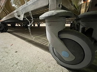 Transportkar hupfer, 148 voedseldienbladen - afbeelding 2 van  8