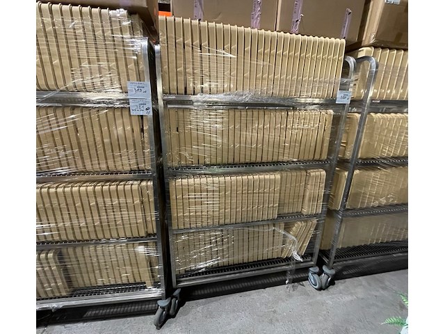 Transportkar hupfer, 218 voedseldienbladen - afbeelding 1 van  7