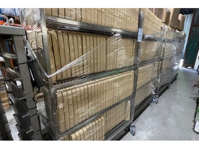 Transportkar hupfer, 224 voedseldienbladen - afbeelding 4 van  8