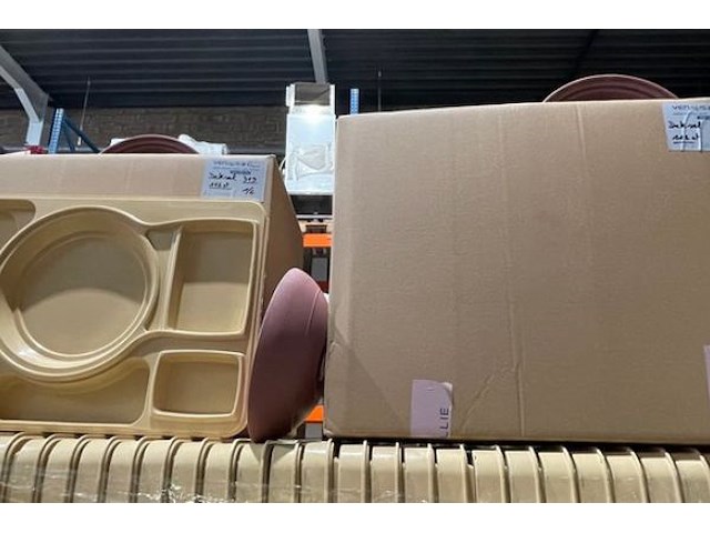 Transportkar hupfer, 224 voedseldienbladen - afbeelding 5 van  8