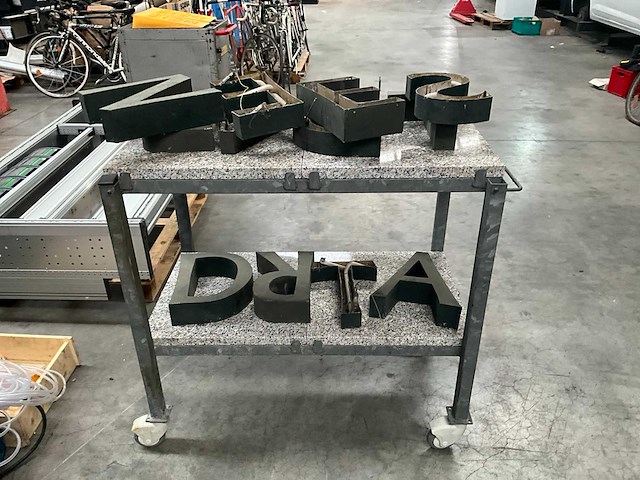 Transportkar magazijn - afbeelding 3 van  4