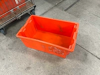 Transportkar met 25 plastic bakken - afbeelding 5 van  5