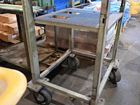 Transportkar met houten blad - afbeelding 2 van  3