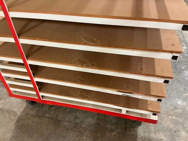 Transportkar met legplanken - afbeelding 6 van  8