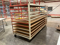 Transportkar met legplanken - afbeelding 3 van  8