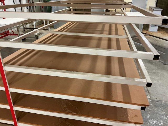 Transportkar met legplanken - afbeelding 7 van  8