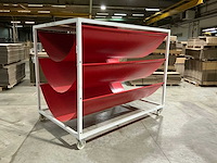 Transportkar met zeilplateau - afbeelding 1 van  10