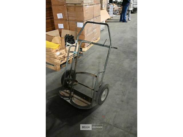 Transportkar voor gasflessen lasapparaat - afbeelding 1 van  4