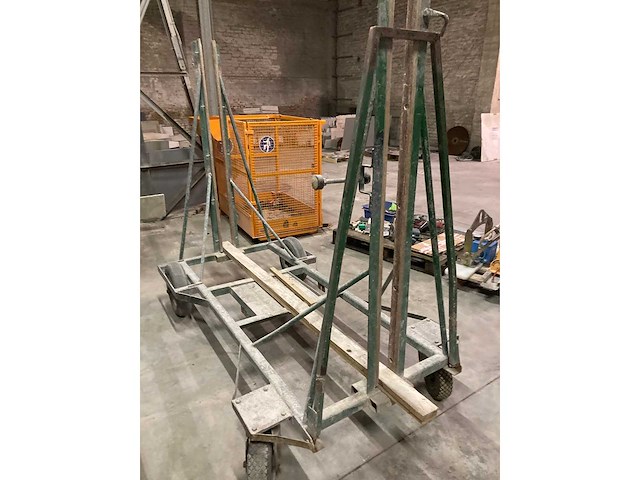 Transportkar voor platen natuursteen - afbeelding 2 van  2