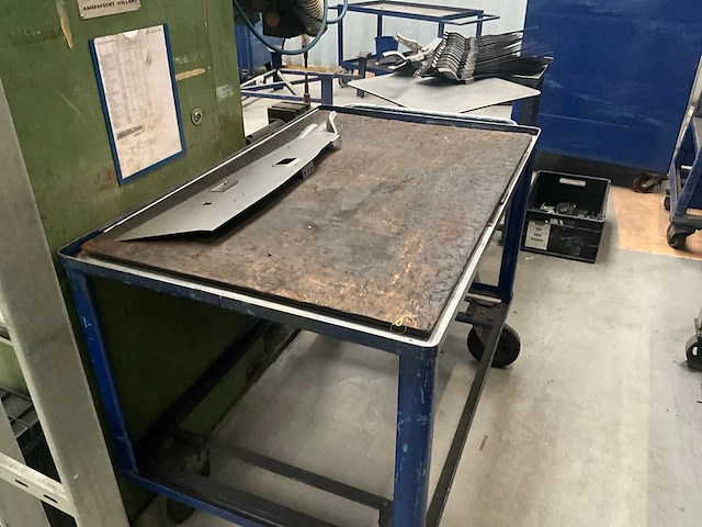 Transportkar/magazijnkar (2x) - afbeelding 2 van  7