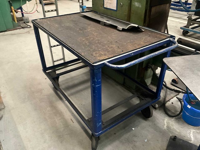 Transportkar/magazijnkar (2x) - afbeelding 5 van  7