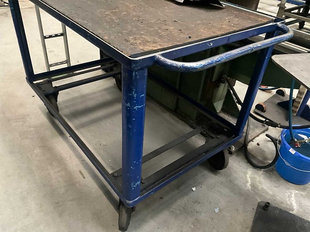 Transportkar/magazijnkar (2x) - afbeelding 6 van  7