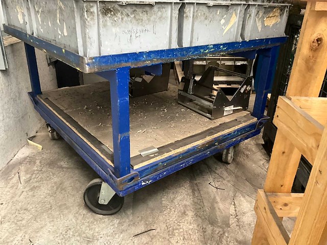 Transportkar/magazijnkar - afbeelding 2 van  3