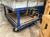 Transportkar/magazijnkar - afbeelding 2 van  3