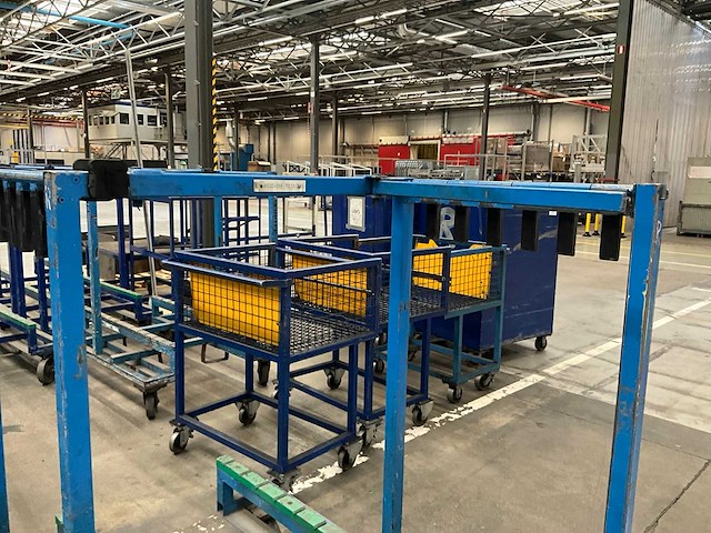 Transportkar/magazijnkar/stapelkar (5x) - afbeelding 2 van  13