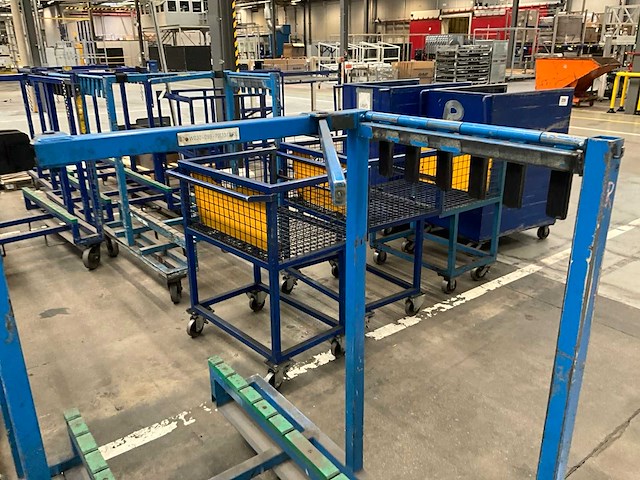 Transportkar/magazijnkar/stapelkar (5x) - afbeelding 3 van  13