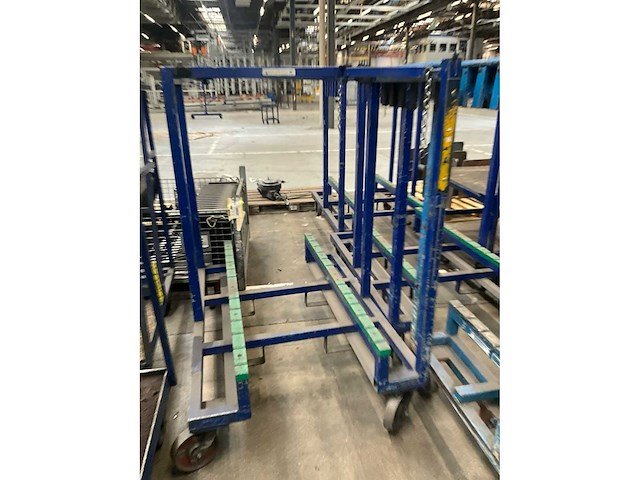 Transportkar/magazijnkar/stapelkar (5x) - afbeelding 4 van  13