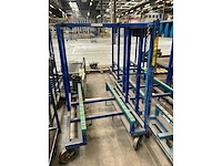 Transportkar/magazijnkar/stapelkar (5x) - afbeelding 4 van  13