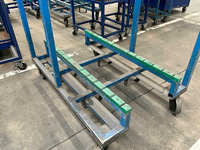 Transportkar/magazijnkar/stapelkar (5x) - afbeelding 10 van  13